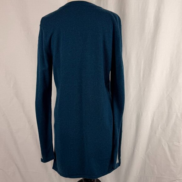 Smartwool Women's Sweater | Teal with Grey Accents | Medium - Picture 5 of 11